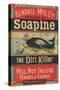 Poster Advertising Kendall Mfg. Co's 'soapine', C.1890-American School-Stretched Canvas