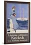 Poster Advertising Kodak Cameras, C.1930-null-Framed Giclee Print