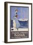 Poster Advertising Kodak Cameras, C.1930-null-Framed Premium Giclee Print