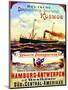 Poster Advertising Kosmos Steamship Company, 1901-null-Mounted Giclee Print