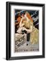 Poster Advertising 'L. Marquet Ink, the Best of All Inks', 1892 (Colour Litho)-Franz Grassel-Framed Giclee Print