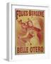 Poster Advertising "La Belle Otero" at the Folies-Bergeres, 1894-G. Bataille-Framed Giclee Print