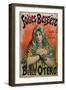 Poster advertising 'La Belle Otero' at the Folies Bergeres, c.1892-94-null-Framed Giclee Print