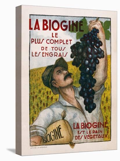 Poster Advertising 'La Biogine', Published by Affiches D'Interieur, C.1930-null-Stretched Canvas