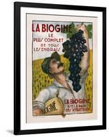 Poster Advertising 'La Biogine', Published by Affiches D'Interieur, C.1930-null-Framed Giclee Print