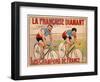 Poster Advertising 'La Francaise Diamant', C.1905-null-Framed Giclee Print