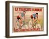 Poster Advertising 'La Francaise Diamant', C.1905-null-Framed Giclee Print