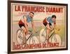 Poster Advertising 'La Francaise Diamant', C.1905-null-Framed Giclee Print