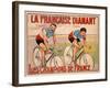 Poster Advertising 'La Francaise Diamant', C.1905-null-Framed Giclee Print