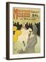 Poster Advertising 'La Goulue' at the Moulin Rouge, 1891-Henri de Toulouse-Lautrec-Framed Premium Giclee Print