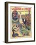 Poster Advertising 'La Legende De L'Oeillet', a Play by Georges Fagot (Colour Litho)-Candido Aragonez de Faria-Framed Giclee Print