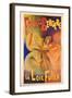 Poster Advertising La Loie Fuller at the Folies Bergere-Charles Lucas-Framed Giclee Print