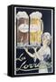 Poster Advertising 'La Lorraine' Beer-null-Framed Stretched Canvas