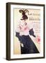 Poster Advertising "La Revue Blanche", 1895-Henri de Toulouse-Lautrec-Framed Giclee Print