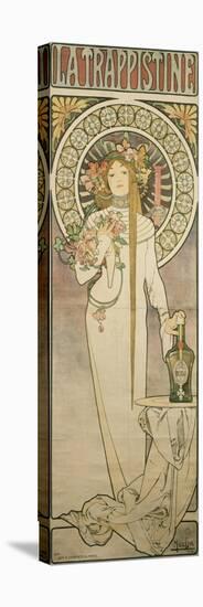 Poster Advertising 'La Trappistine', 1897-Alphonse Mucha-Stretched Canvas