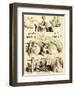 Poster Advertising "La Vie Parisienne," an Operetta by Jacques Offenbach 1886-Jules Chéret-Framed Giclee Print