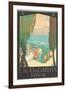 Poster Advertising Lago Di Garda, Riva, C. 1926-Antonio Simeoni-Framed Giclee Print