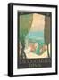 Poster Advertising Lago Di Garda, Riva, C. 1926-Antonio Simeoni-Framed Giclee Print