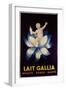 Poster Advertising 'Lait Gallia', 1931-French School-Framed Giclee Print