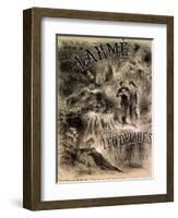 Poster Advertising "Lakme," Opera by Leo Delibes (1861-91)-Antonin Marie Chatiniere-Framed Giclee Print