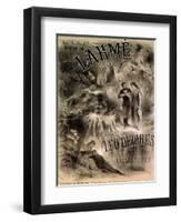 Poster Advertising "Lakme," Opera by Leo Delibes (1861-91)-Antonin Marie Chatiniere-Framed Giclee Print