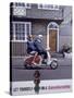 Poster Advertising Lambretta Scooters, 1963-null-Stretched Canvas