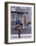 Poster Advertising Lambretta Scooters, 1963-null-Framed Giclee Print