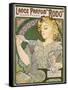 Poster Advertising Lance Parfum 'Rodo', 1896-Alphonse Mucha-Framed Stretched Canvas