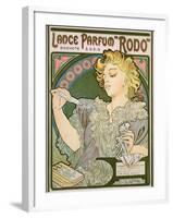 Poster Advertising Lance Parfum 'Rodo', 1896-Alphonse Mucha-Framed Giclee Print