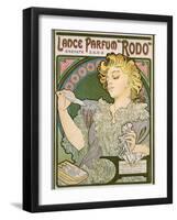 Poster Advertising Lance Parfum 'Rodo', 1896-Alphonse Mucha-Framed Giclee Print