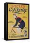 Poster Advertising 'Lapize' Cycles-null-Framed Stretched Canvas