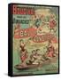 Poster Advertising "Le Bal des Canotiers" at Bougival, circa 1875-null-Framed Stretched Canvas