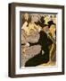 Poster Advertising "Le Divan Japonais", 1892-Henri de Toulouse-Lautrec-Framed Premium Giclee Print