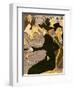 Poster Advertising "Le Divan Japonais", 1892-Henri de Toulouse-Lautrec-Framed Premium Giclee Print