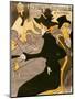 Poster Advertising "Le Divan Japonais", 1892-Henri de Toulouse-Lautrec-Mounted Premium Giclee Print