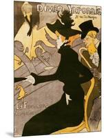 Poster Advertising "Le Divan Japonais", 1892-Henri de Toulouse-Lautrec-Mounted Giclee Print