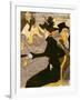 Poster Advertising "Le Divan Japonais", 1892-Henri de Toulouse-Lautrec-Framed Premium Giclee Print