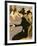 Poster Advertising "Le Divan Japonais", 1892-Henri de Toulouse-Lautrec-Framed Premium Giclee Print