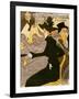 Poster Advertising "Le Divan Japonais", 1892-Henri de Toulouse-Lautrec-Framed Premium Giclee Print