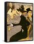 Poster Advertising "Le Divan Japonais", 1892-Henri de Toulouse-Lautrec-Framed Stretched Canvas