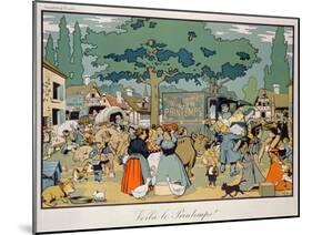 Poster Advertising 'Le Printemps' Delivery Service, 1904-Benjamin Rabier-Mounted Giclee Print