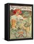 Poster Advertising 'Lefevre-Utile' Biscuits, 1896-Alphonse Mucha-Framed Stretched Canvas