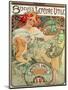 Poster Advertising 'Lefevre-Utile' Biscuits, 1896-Alphonse Mucha-Mounted Giclee Print