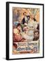 Poster Advertising 'Lefevre-Utile' Champagne Biscuits, 1896-Alphonse Mucha-Framed Giclee Print