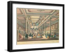 Poster Advertising 'Levy's Dry Goods Store, Philadephia', Published by L.N. Rosenthal, 1857-null-Framed Giclee Print