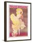 Poster Advertising Loie Fuller at the Folies Bergeres, 1897-Jules Chéret-Framed Giclee Print