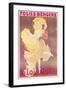 Poster Advertising Loie Fuller at the Folies Bergeres, 1897-Jules Chéret-Framed Giclee Print