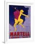 Poster Advertising Martell Cognac, C. 1920-Leonetto Cappiello-Framed Giclee Print