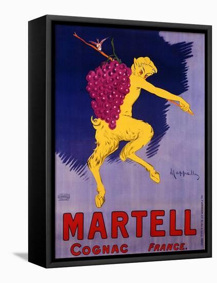 Poster Advertising Martell Cognac, C. 1920-Leonetto Cappiello-Framed Stretched Canvas