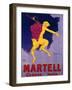 Poster Advertising Martell Cognac, C. 1920-Leonetto Cappiello-Framed Giclee Print